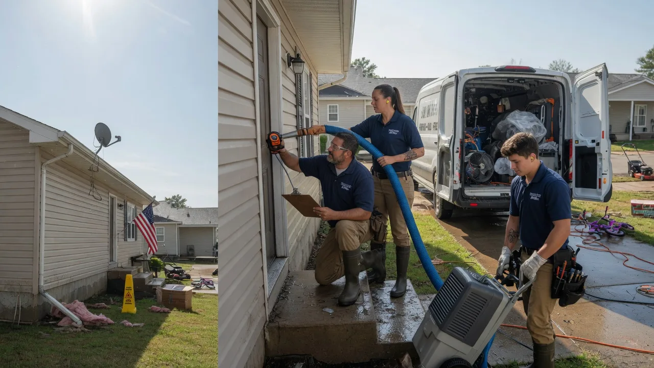 Ceiling Water Damage Restoration in Kingsport, TN near me