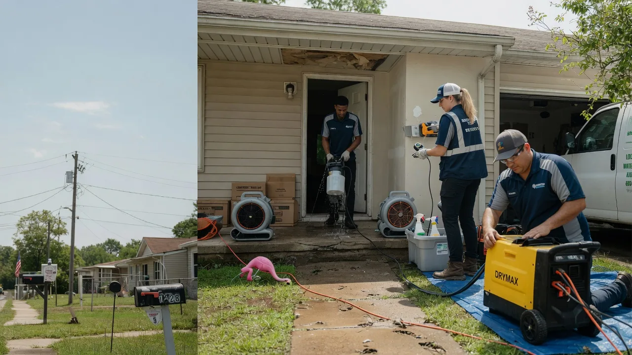 Storm Damage Water Removal in Kingsport, TN near me